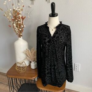 [WHBM] Velvet Burnout Tunic